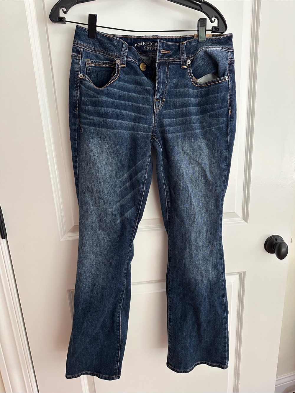 American Eagle Outfitters Dark Wash Blue Bootcut Jeans